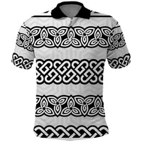 Ireland Celtic Pattern Polo Shirt Celtic Knot
