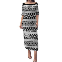 Ireland Celtic Pattern Puletasi Celtic Knot