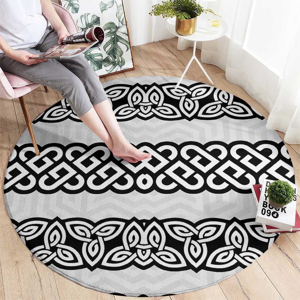 Ireland Celtic Pattern Round Carpet Celtic Knot
