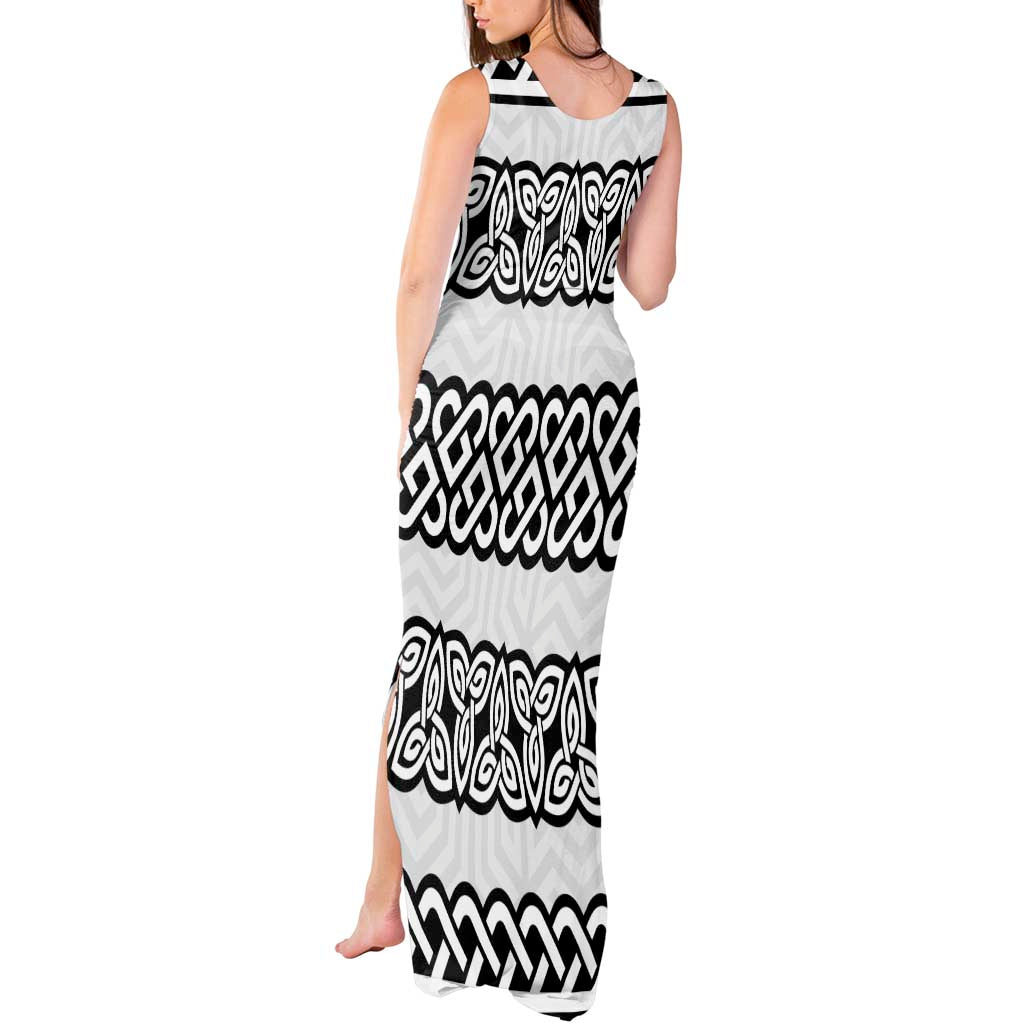 Ireland Celtic Pattern Tank Maxi Dress Celtic Knot