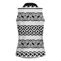 Ireland Celtic Pattern Women Sleeveless Polo Shirt Celtic Knot