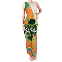 Ireland Irish Leprechaun with Shamrock Family Matching Tank Maxi Dress and Hawaiian Shirt Ireland 17th March Saint Patrick's Day