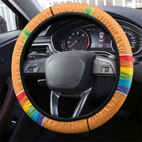 Ireland Irish Leprechaun with Shamrock Steering Wheel Cover Ireland 17th March Saint Patrick's Day