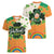 Ireland Irish Leprechaun with Shamrock Women V-Neck T-Shirt Ireland 17th March Saint Patrick's Day