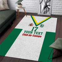Custom Spain Field Hockey Area Rug Club de Campo Sporty Style