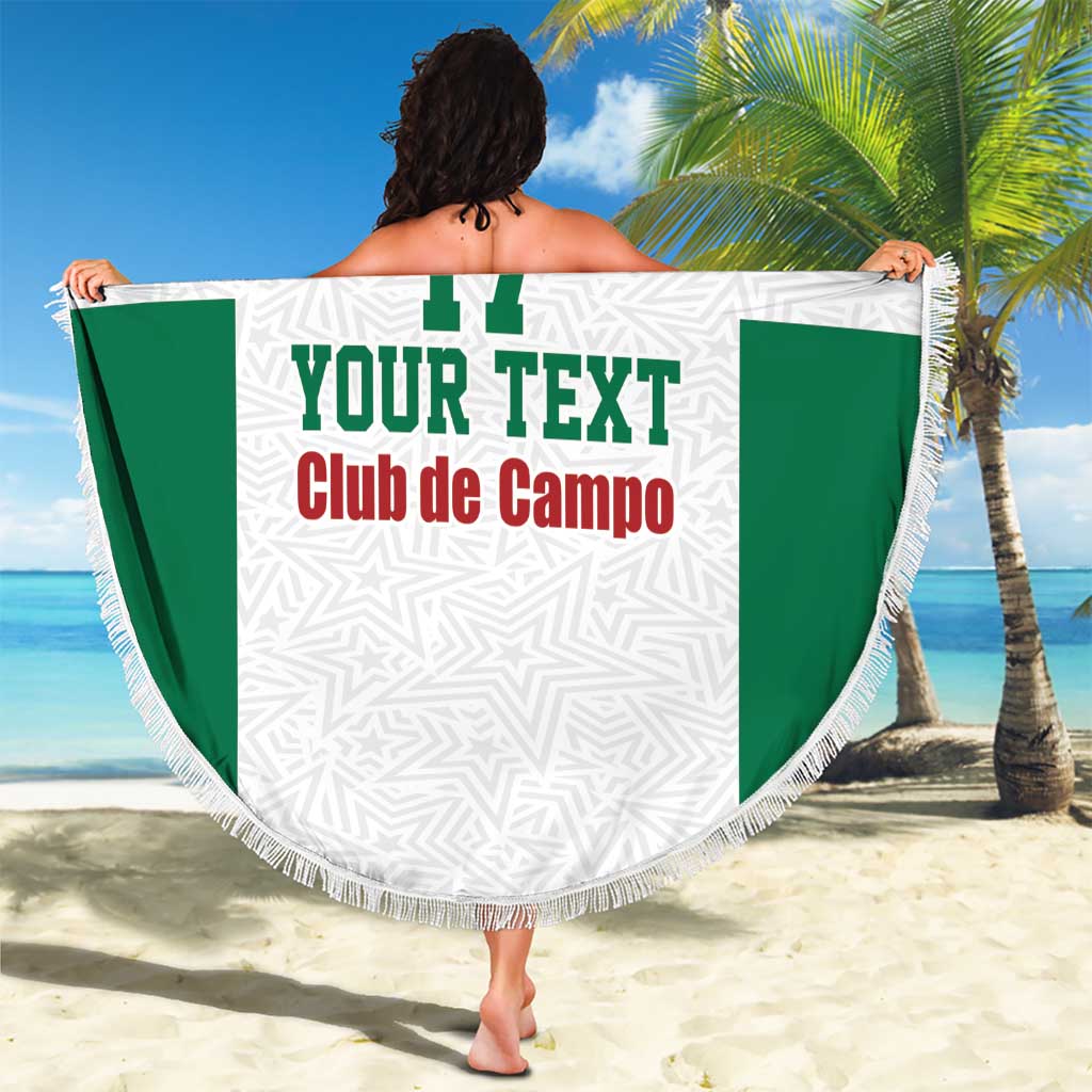 Custom Spain Field Hockey Beach Blanket Club de Campo Sporty Style