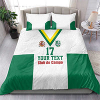Custom Spain Field Hockey Bedding Set Club de Campo Sporty Style