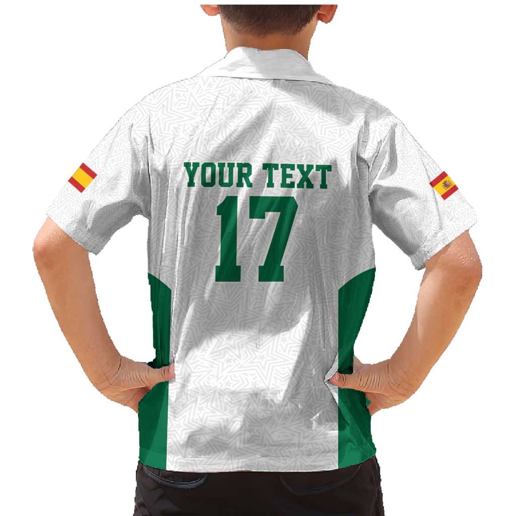 Custom Spain Field Hockey Family Matching Mermaid Dress and Hawaiian Shirt Club de Campo Sporty Style