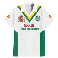 Custom Spain Field Hockey Family Matching Mermaid Dress and Hawaiian Shirt Club de Campo Sporty Style