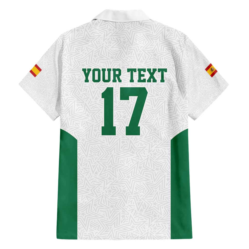 Custom Spain Field Hockey Hawaiian Shirt Club de Campo Sporty Style