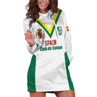 Custom Spain Field Hockey Hoodie Dress Club de Campo Sporty Style