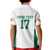 Custom Spain Field Hockey Kid Polo Shirt Club de Campo Sporty Style