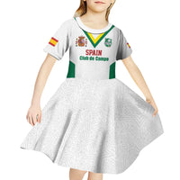 Custom Spain Field Hockey Kid Short Sleeve Dress Club de Campo Sporty Style