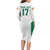 Custom Spain Field Hockey Long Sleeve Bodycon Dress Club de Campo Sporty Style