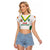 Custom Spain Field Hockey Raglan Cropped T Shirt Club de Campo Sporty Style
