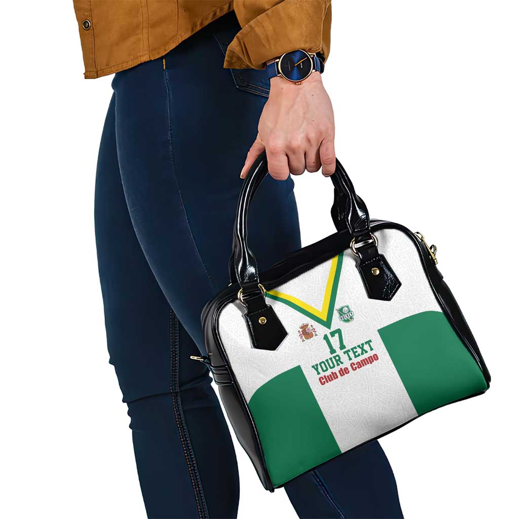 Custom Spain Field Hockey Shoulder Handbag Club de Campo Sporty Style