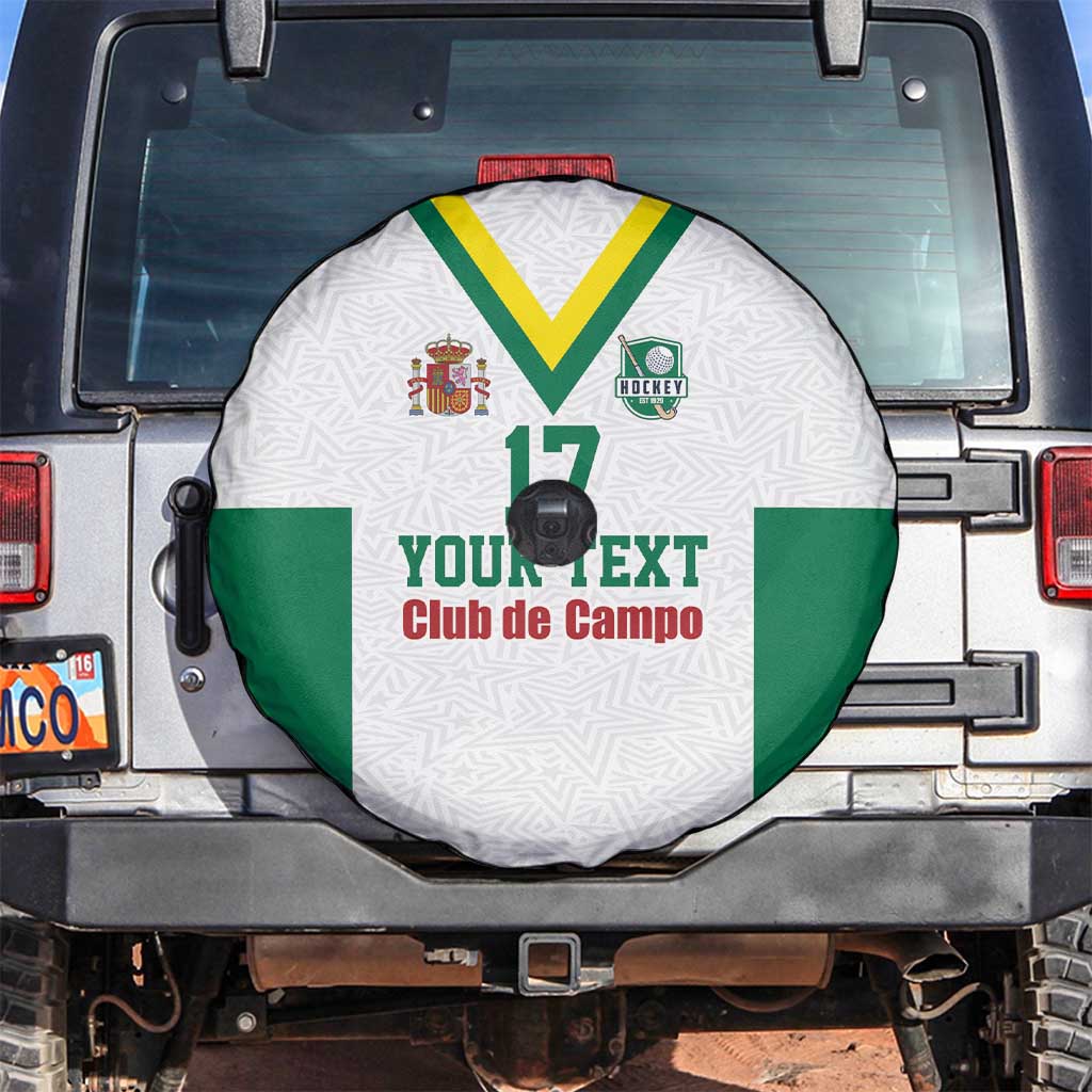 Custom Spain Field Hockey Spare Tire Cover Club de Campo Sporty Style