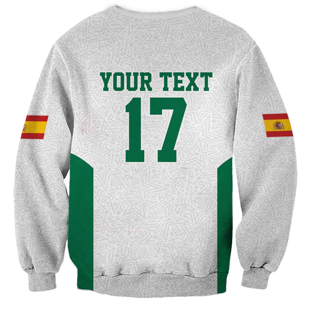 Custom Spain Field Hockey Sweatshirt Club de Campo Sporty Style