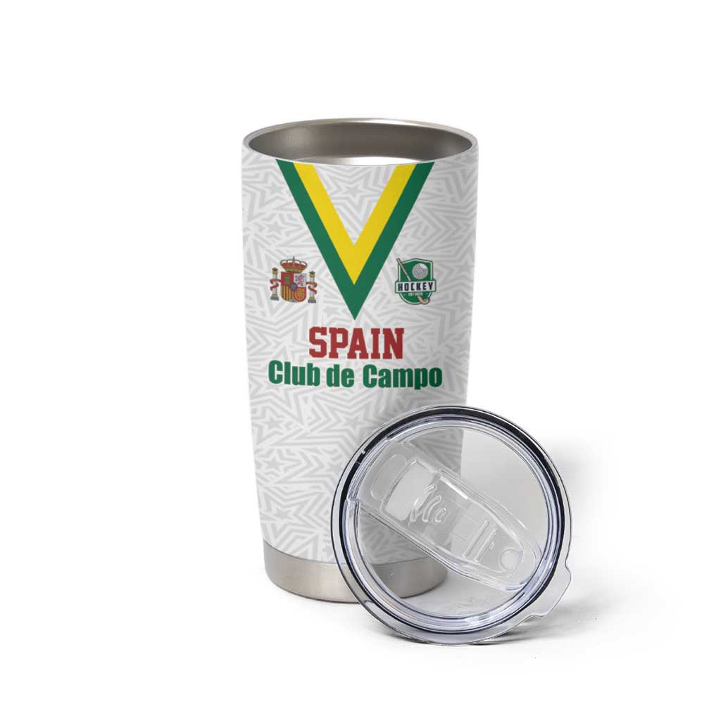 Custom Spain Field Hockey Tumbler Cup Club de Campo Sporty Style