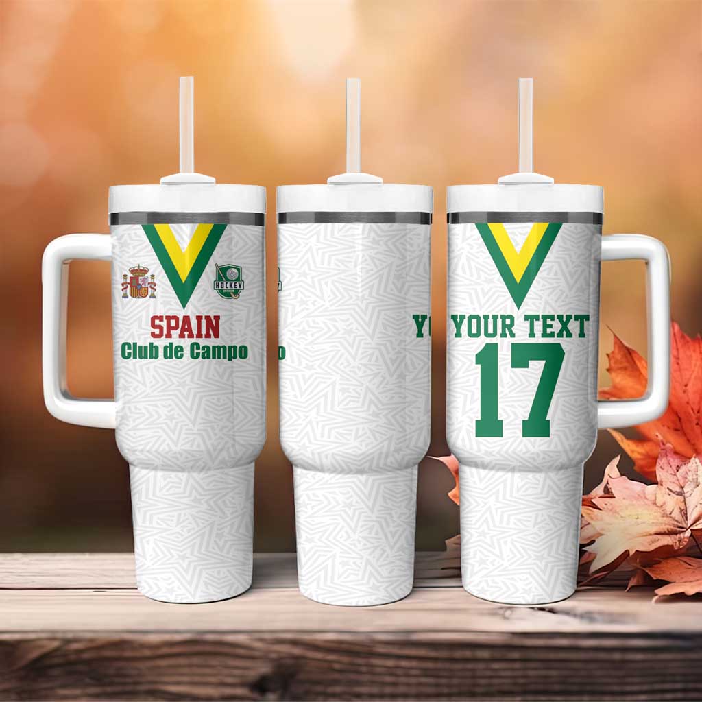 Custom Spain Field Hockey Tumbler With Handle Club de Campo Sporty Style