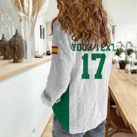 Custom Spain Field Hockey Women Casual Shirt Club de Campo Sporty Style