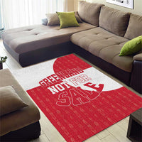 Greenland Not For Sale Area Rug Polar Bear
