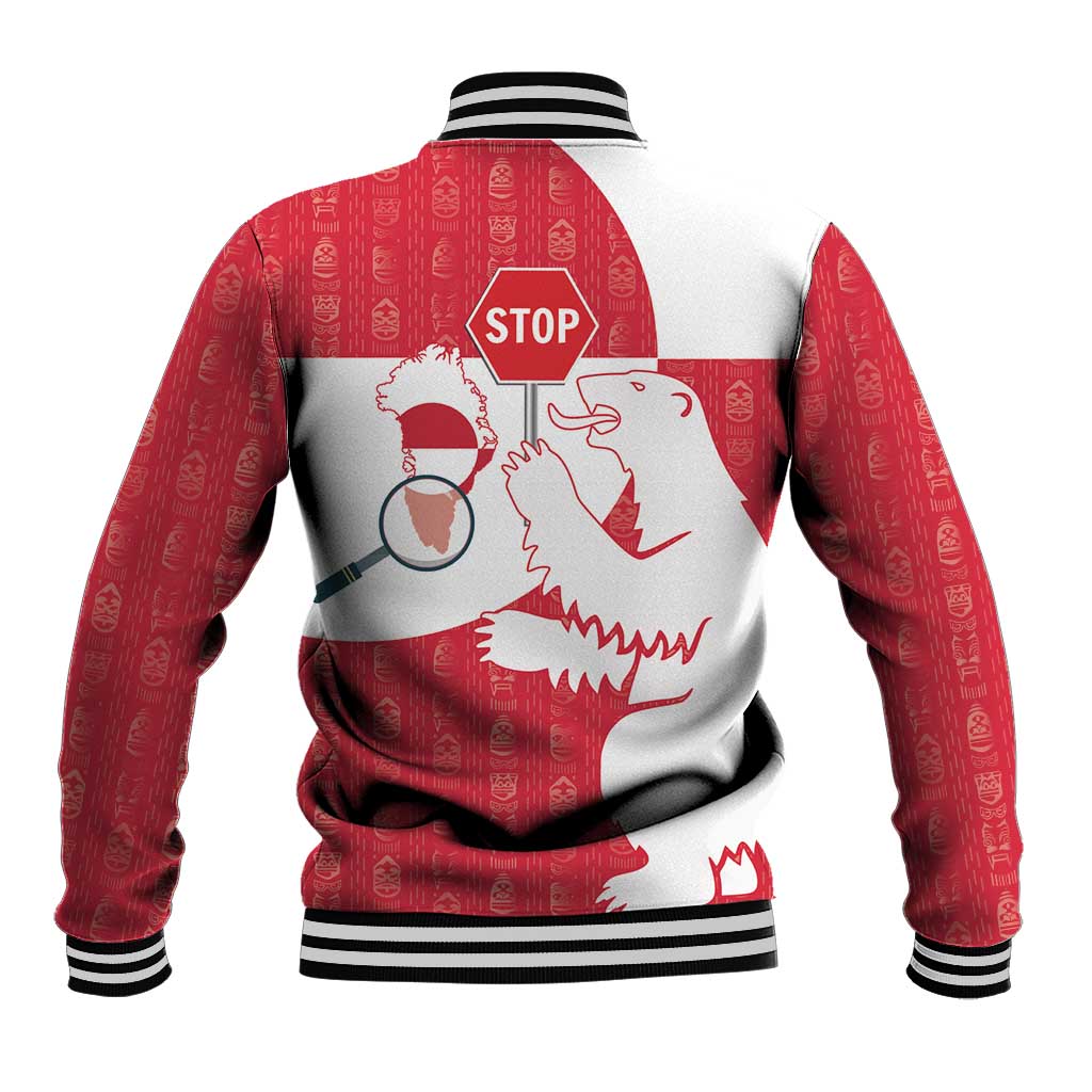 Greenland Not For Sale Baseball Jacket Polar Bear