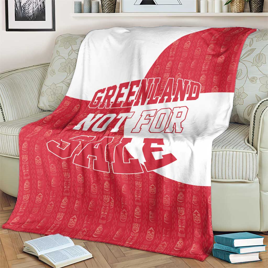 Greenland Not For Sale Blanket Polar Bear