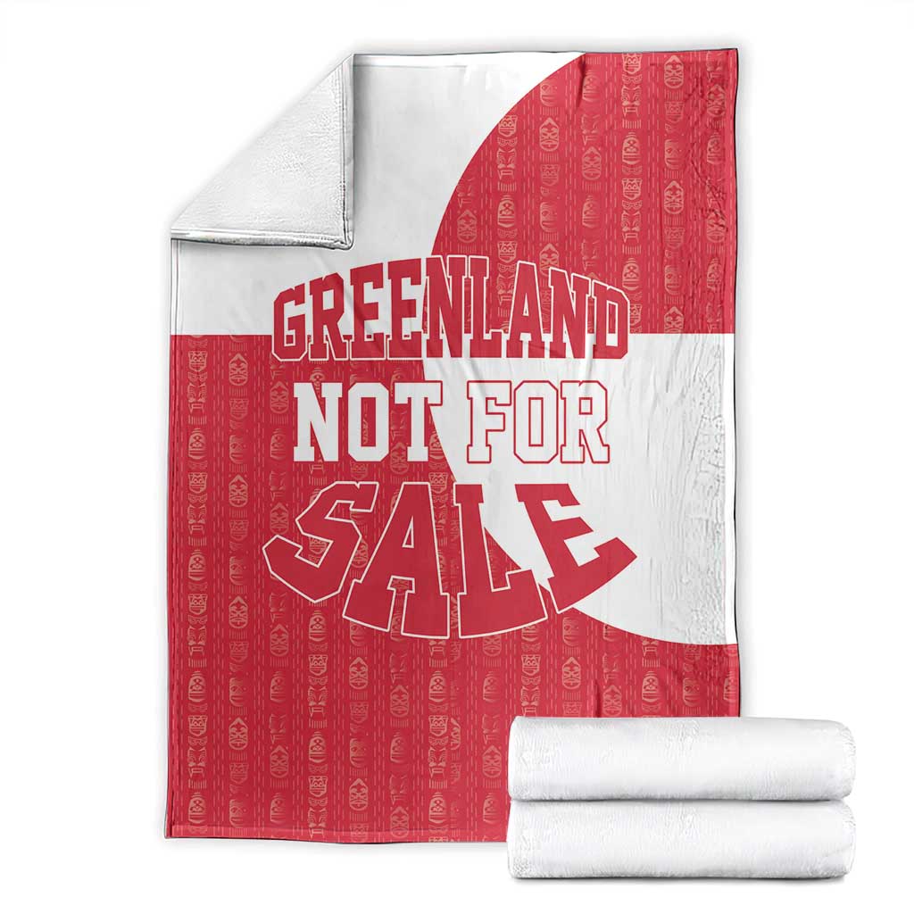 Greenland Not For Sale Blanket Polar Bear