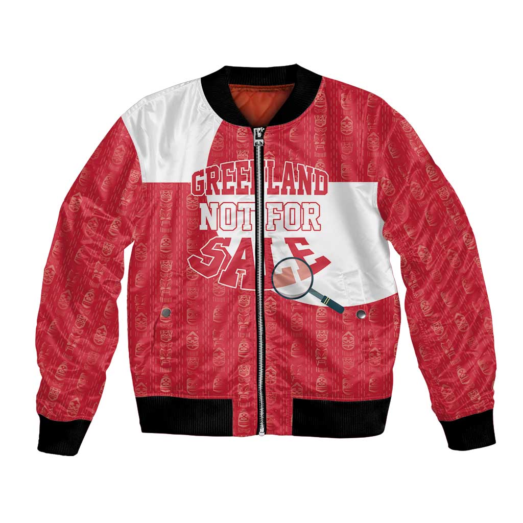 Greenland Not For Sale Bomber Jacket Polar Bear