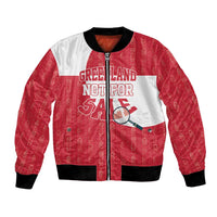 Greenland Not For Sale Bomber Jacket Polar Bear