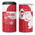 Greenland Not For Sale 4 in 1 Can Cooler Tumbler Polar Bear
