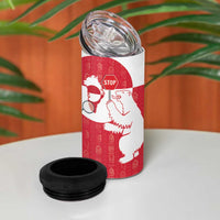 Greenland Not For Sale 4 in 1 Can Cooler Tumbler Polar Bear