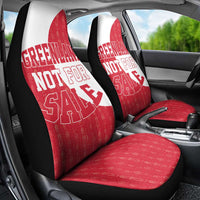 Greenland Not For Sale Car Seat Cover Polar Bear