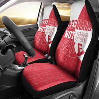 Greenland Not For Sale Car Seat Cover Polar Bear
