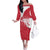 Greenland Not For Sale Family Matching Off The Shoulder Long Sleeve Dress and Hawaiian Shirt Polar Bear