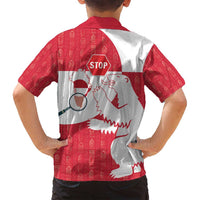 Greenland Not For Sale Family Matching Puletasi and Hawaiian Shirt Polar Bear