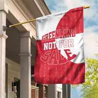 Greenland Not For Sale Garden Flag Polar Bear
