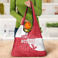 Greenland Not For Sale Grocery Bag Polar Bear