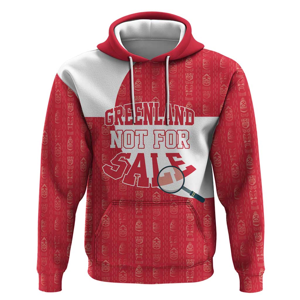Greenland Not For Sale Hoodie Polar Bear