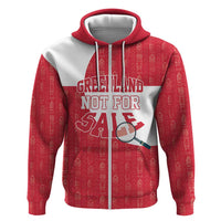 Greenland Not For Sale Hoodie Polar Bear