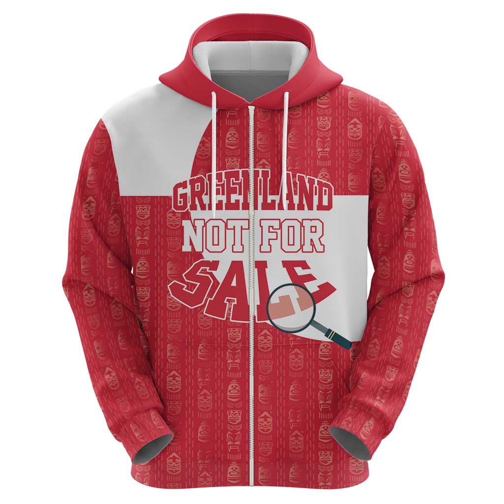 Greenland Not For Sale Hoodie Polar Bear