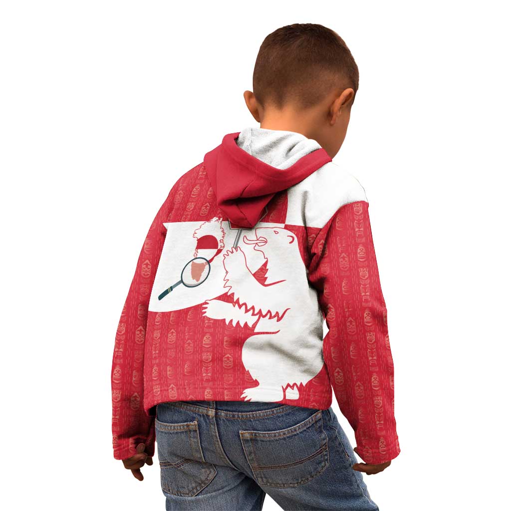 Greenland Not For Sale Kid Hoodie Polar Bear
