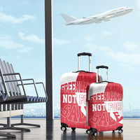 Greenland Not For Sale Luggage Cover Polar Bear