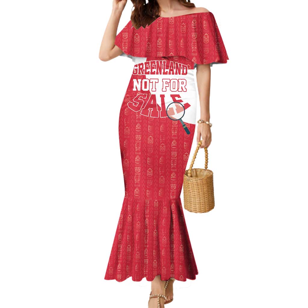 Greenland Not For Sale Mermaid Dress Polar Bear