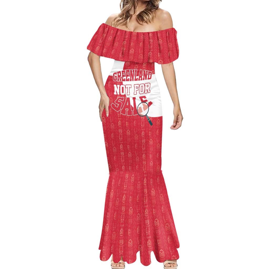 Greenland Not For Sale Mermaid Dress Polar Bear