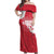 Greenland Not For Sale Off Shoulder Maxi Dress Polar Bear