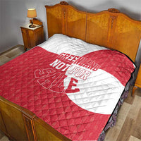 Greenland Not For Sale Quilt Polar Bear