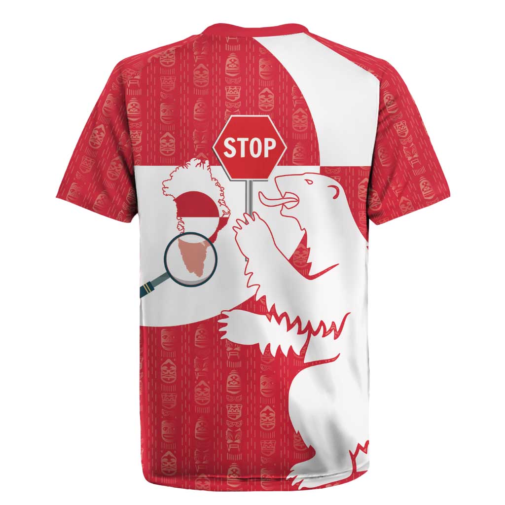 Greenland Not For Sale Rugby Jersey Polar Bear
