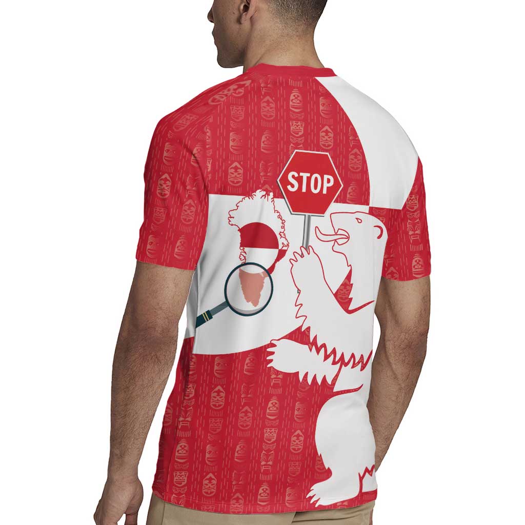 Greenland Not For Sale Rugby Jersey Polar Bear